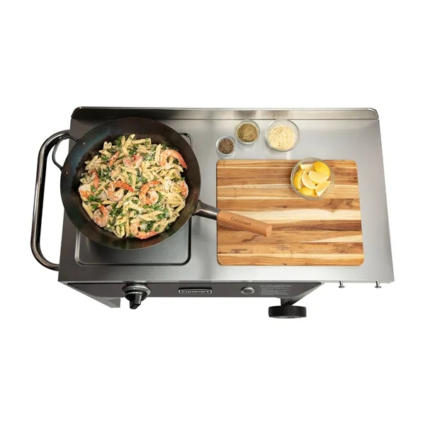 Outdoor wok station powered by a 50,000 BTU patent-pending propane burner... from ASI 56070 Gemline / Gemline®