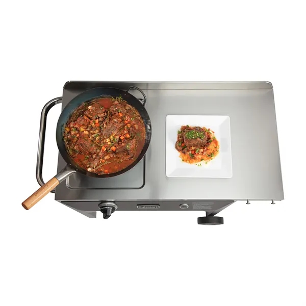 Outdoor wok station powered by a 50,000 BTU patent-pending propane burner... from ASI 56070 Gemline / Gemline®