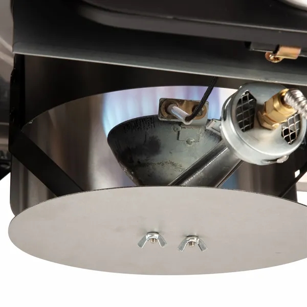 Outdoor wok station powered by a 50,000 BTU patent-pending propane burner... from ASI 56070 Gemline / Gemline®