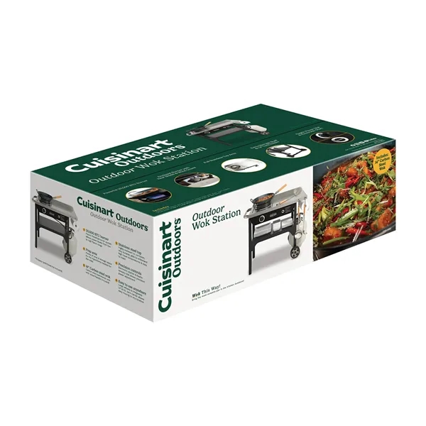 Outdoor wok station powered by a 50,000 BTU patent-pending propane burner... from ASI 56070 Gemline / Gemline®