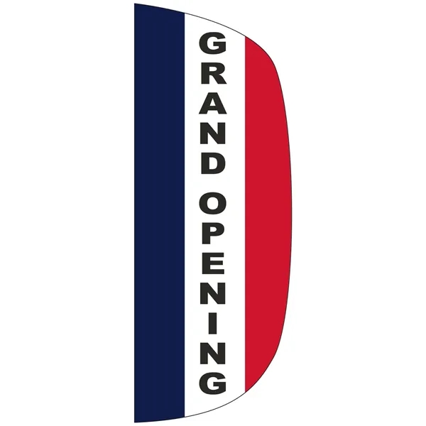 3 x 8' Grand Opening message feather flag, flutter style.... from ASI 80228 Quinn