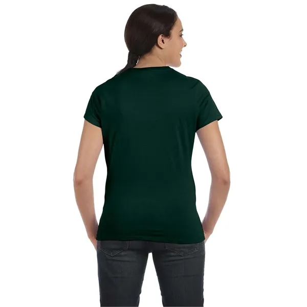 Women's contoured, side-seamed T-shirt made of preshrunk cotton in several available... from ASI 34063 alphabroder