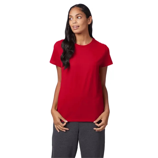 Women's contoured, side-seamed T-shirt made of preshrunk cotton in several available... from ASI 34063 alphabroder