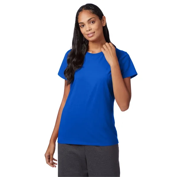 Women's contoured, side-seamed T-shirt made of preshrunk cotton in several available... from ASI 34063 alphabroder