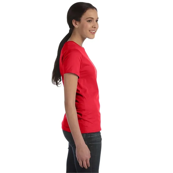 Women's contoured, side-seamed T-shirt made of preshrunk cotton in several available... from ASI 34063 alphabroder