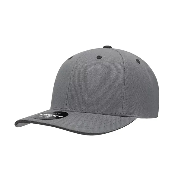 6-panel cap with a sandwich bill, curved visor, and hook &... from ASI 72657 Active Life Promo