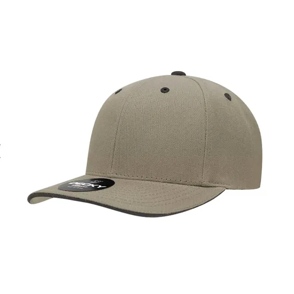 6-panel cap with a sandwich bill, curved visor, and hook &... from ASI 72657 Active Life Promo