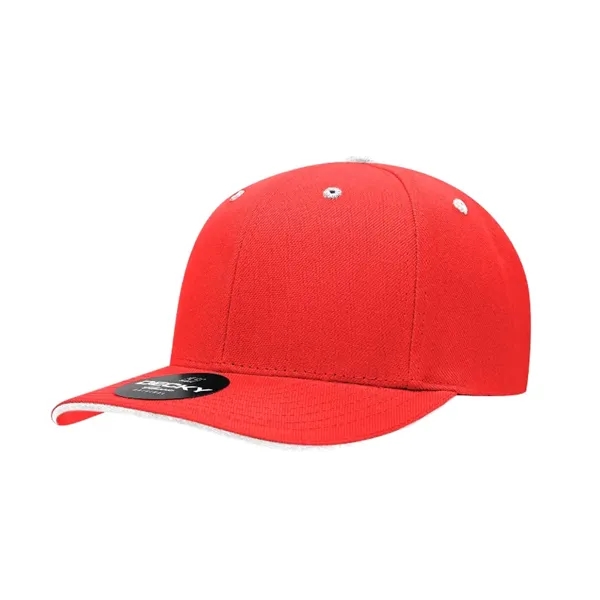 6-panel cap with a sandwich bill, curved visor, and hook &... from ASI 72657 Active Life Promo