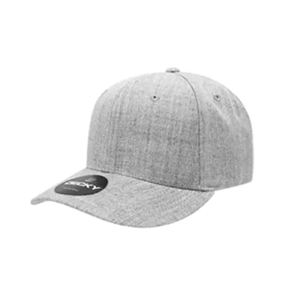 High-quality 6-panel cap with stitched eyelets, curved visor, and adjustable hook... from ASI 72657 Active Life Promo