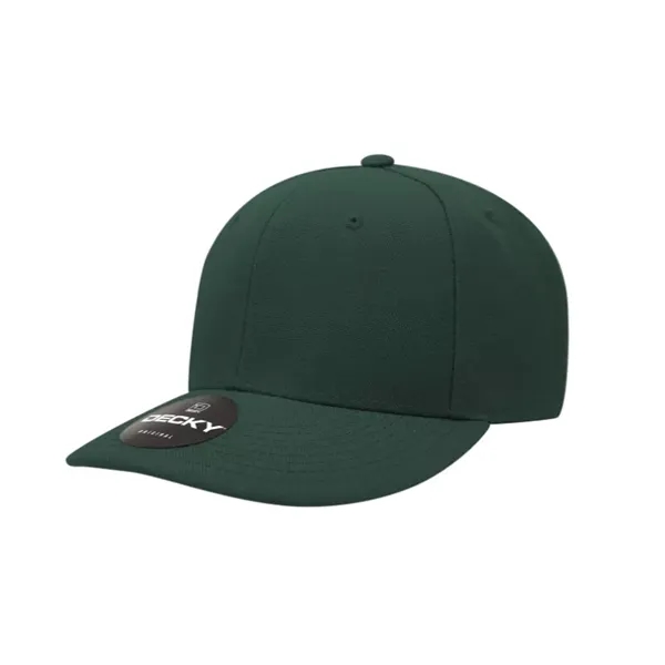 High-quality 6-panel cap with stitched eyelets, curved visor, and adjustable hook... from ASI 72657 Active Life Promo