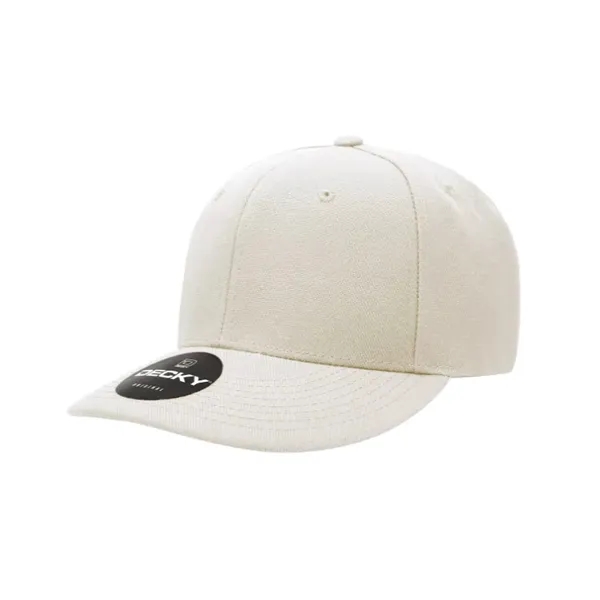 High-quality 6-panel cap with stitched eyelets, curved visor, and adjustable hook... from ASI 72657 Active Life Promo
