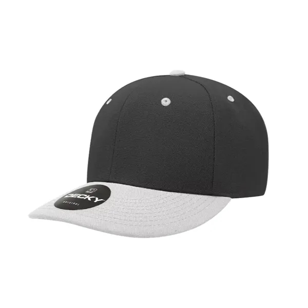 High-quality 6-panel cap with stitched eyelets, curved visor, and adjustable hook... from ASI 72657 Active Life Promo