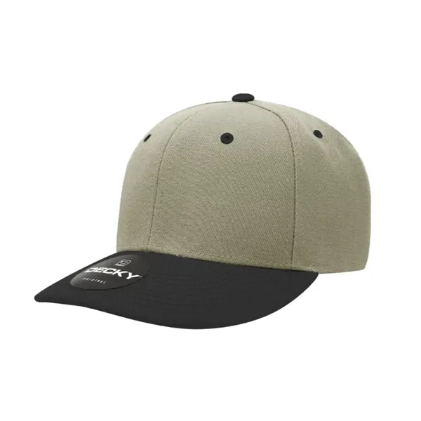 High-quality 6-panel cap with stitched eyelets, curved visor, and adjustable hook... from ASI 72657 Active Life Promo