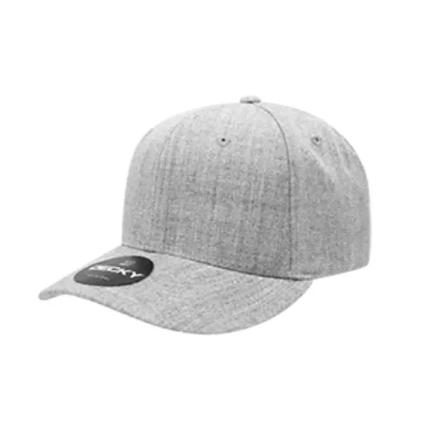 High-quality 6-panel cap with stitched eyelets, curved visor, and adjustable hook... from ASI 72657 Active Life Promo