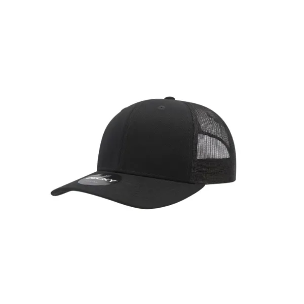 Decky Classic Trucker Cap with stitched eyelets, cotton sweatband, curved visor,... from ASI 72657 Active Life Promo