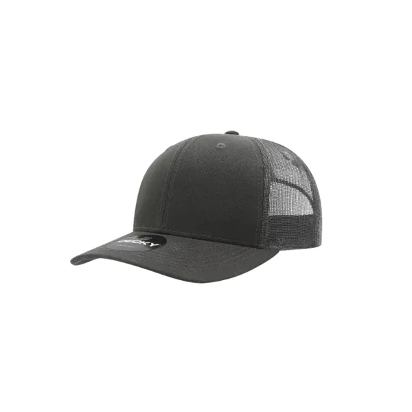 Decky Classic Trucker Cap with stitched eyelets, cotton sweatband, curved visor,... from ASI 72657 Active Life Promo