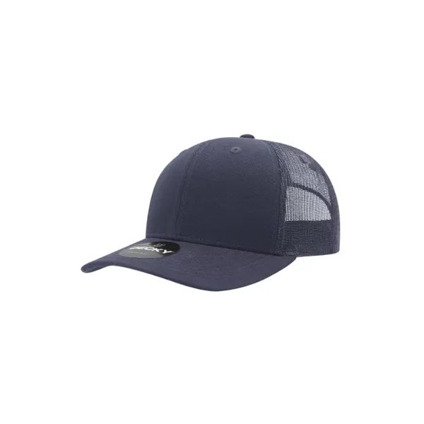 Decky Classic Trucker Cap with stitched eyelets, cotton sweatband, curved visor,... from ASI 72657 Active Life Promo