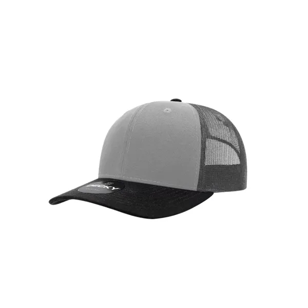 Decky Classic Trucker Cap with stitched eyelets, cotton sweatband, curved visor,... from ASI 72657 Active Life Promo