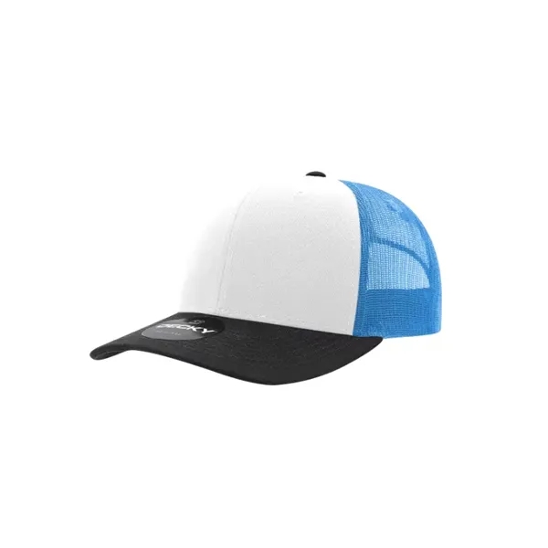 Decky Classic Trucker Cap with stitched eyelets, cotton sweatband, curved visor,... from ASI 72657 Active Life Promo