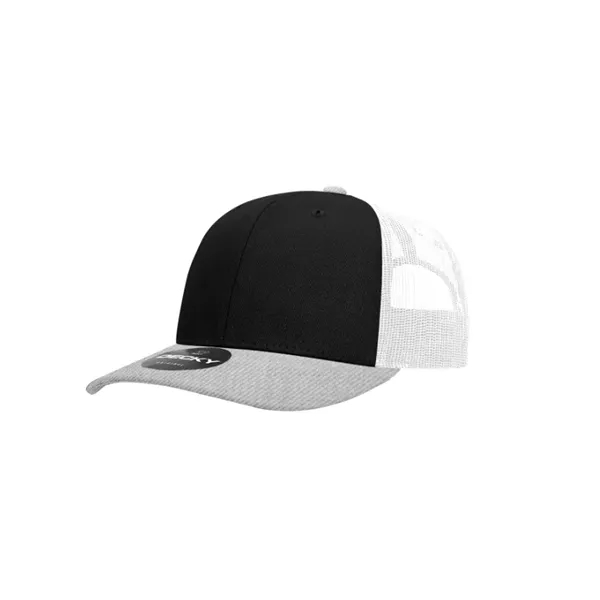 Decky Classic Trucker Cap with stitched eyelets, cotton sweatband, curved visor,... from ASI 72657 Active Life Promo