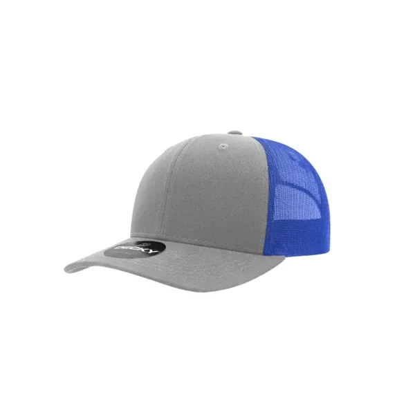 Decky Classic Trucker Cap with stitched eyelets, cotton sweatband, curved visor,... from ASI 72657 Active Life Promo