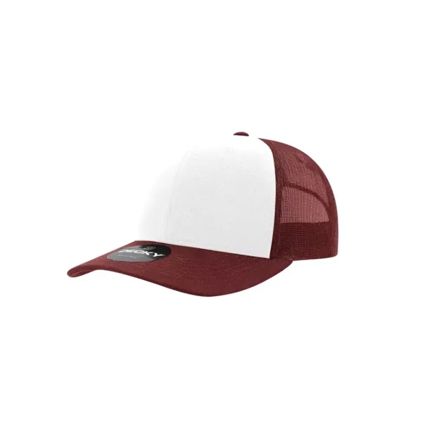 Decky Classic Trucker Cap with stitched eyelets, cotton sweatband, curved visor,... from ASI 72657 Active Life Promo
