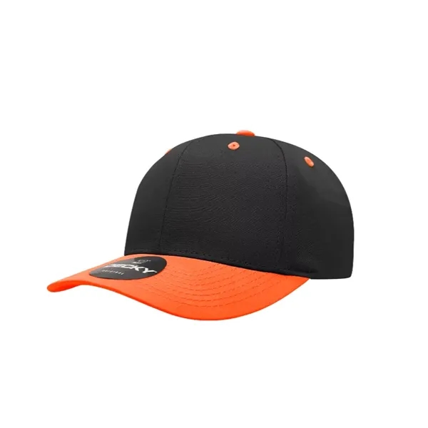 Mid-profile snapback with stitched eyelets, cotton sweatband, and adjustable snap closure.... from ASI 72657 Active Life Promo