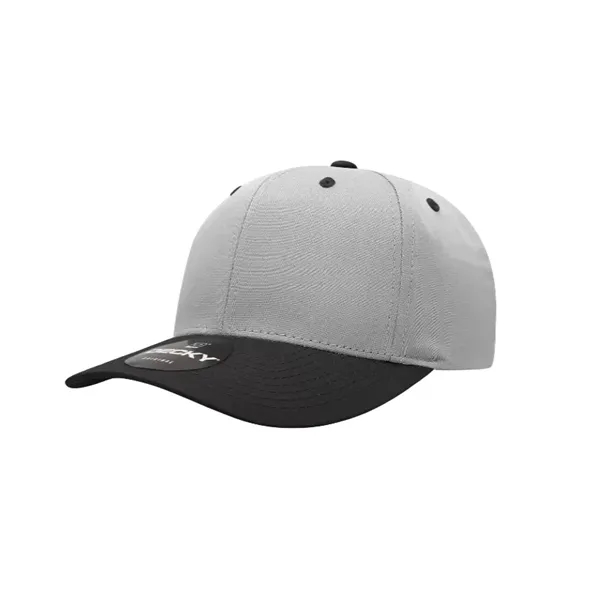 Mid-profile snapback with stitched eyelets, cotton sweatband, and adjustable snap closure.... from ASI 72657 Active Life Promo