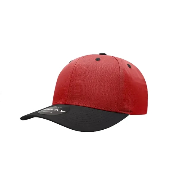 Mid-profile snapback with stitched eyelets, cotton sweatband, and adjustable snap closure.... from ASI 72657 Active Life Promo
