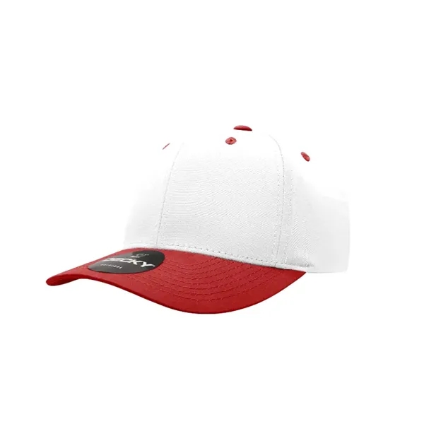 Mid-profile snapback with stitched eyelets, cotton sweatband, and adjustable snap closure.... from ASI 72657 Active Life Promo