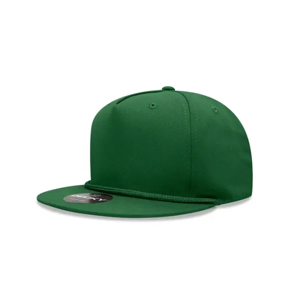 Classic Flat Bill Golf Cap features 5-panel design with a flat... from ASI 72657 Active Life Promo
