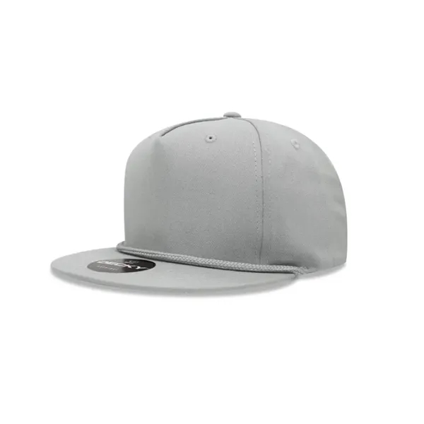 Classic Flat Bill Golf Cap features 5-panel design with a flat... from ASI 72657 Active Life Promo