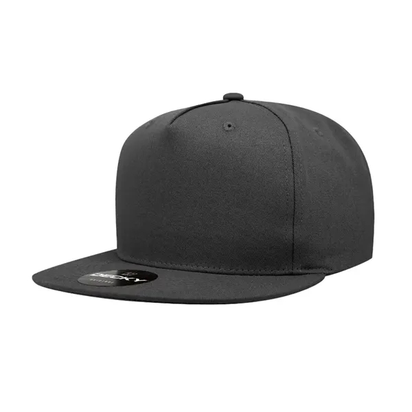 5-panel snapback with a flat bill, cotton sweatband, and adjustable snap... from ASI 72657 Active Life Promo