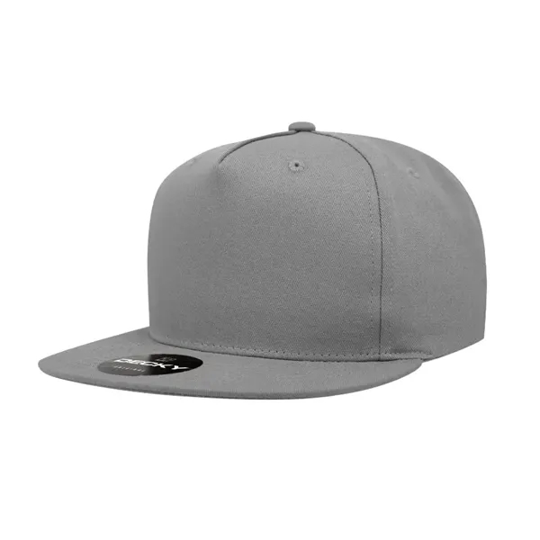 5-panel snapback with a flat bill, cotton sweatband, and adjustable snap... from ASI 72657 Active Life Promo