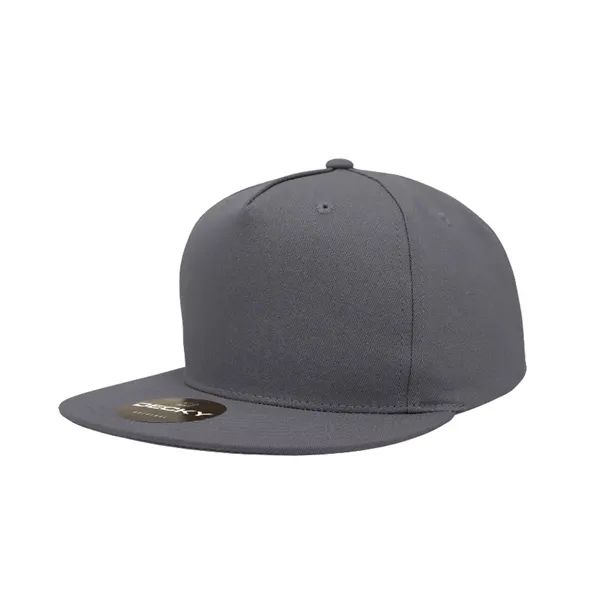 5-panel snapback with a flat bill, cotton sweatband, and adjustable snap... from ASI 72657 Active Life Promo