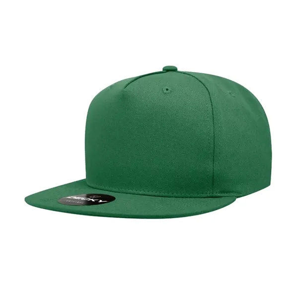 5-panel snapback with a flat bill, cotton sweatband, and adjustable snap... from ASI 72657 Active Life Promo