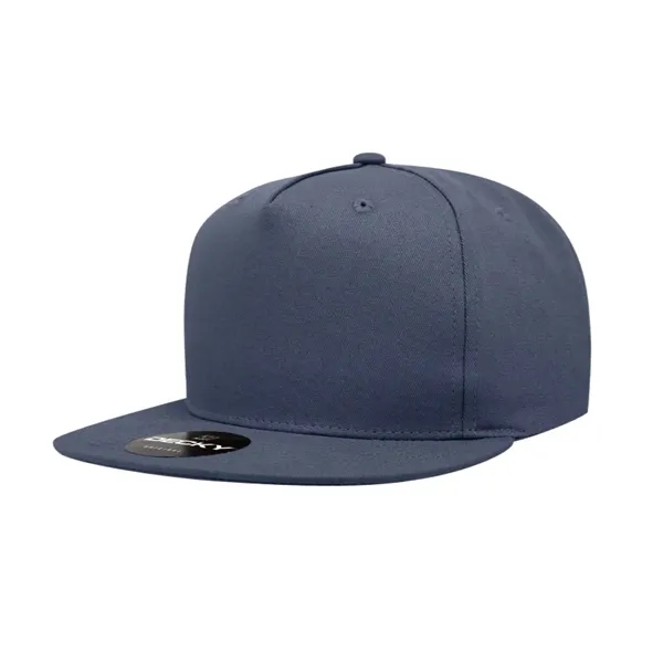 5-panel snapback with a flat bill, cotton sweatband, and adjustable snap... from ASI 72657 Active Life Promo