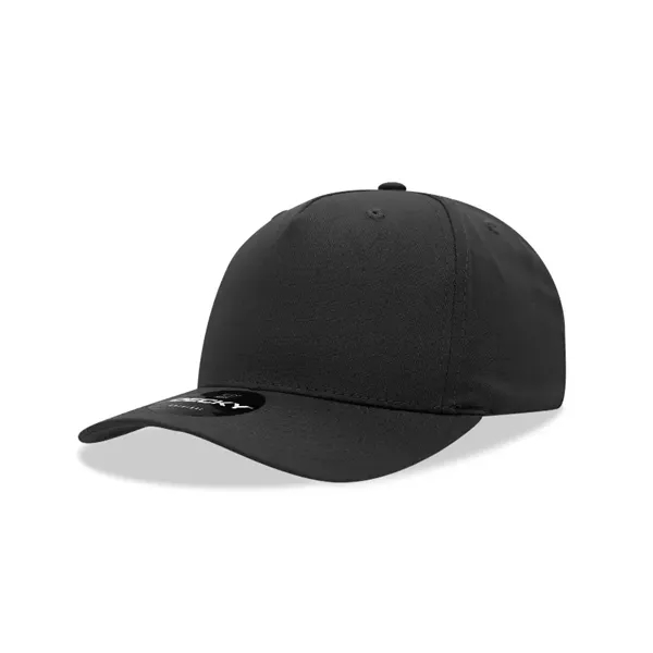 5-Panel mid-profile cap is crafted from a cotton/poly blend, featuring a... from ASI 72657 Active Life Promo