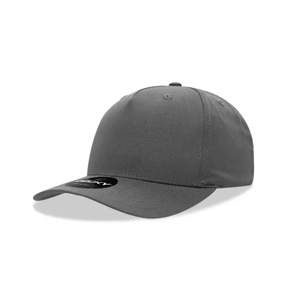5-Panel mid-profile cap is crafted from a cotton/poly blend, featuring a... from ASI 72657 Active Life Promo