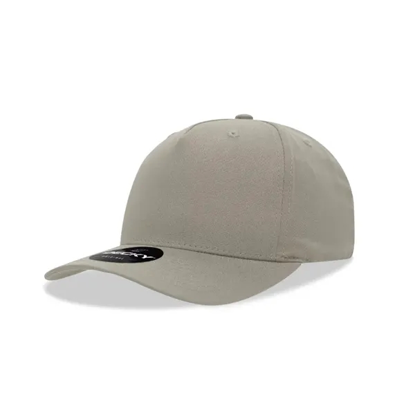 5-Panel mid-profile cap is crafted from a cotton/poly blend, featuring a... from ASI 72657 Active Life Promo