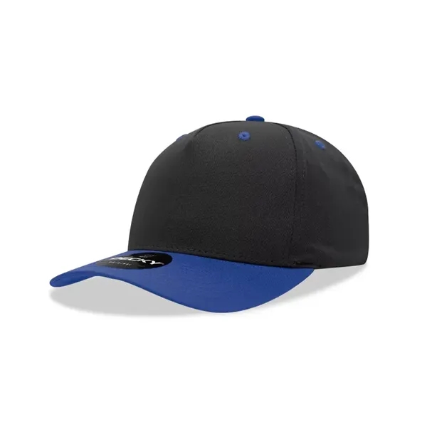 5-Panel mid-profile cap is crafted from a cotton/poly blend, featuring a... from ASI 72657 Active Life Promo