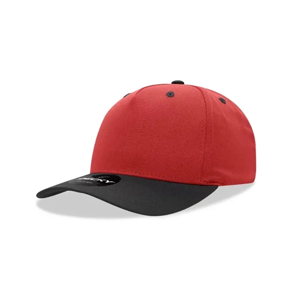 5-Panel mid-profile cap is crafted from a cotton/poly blend, featuring a... from ASI 72657 Active Life Promo