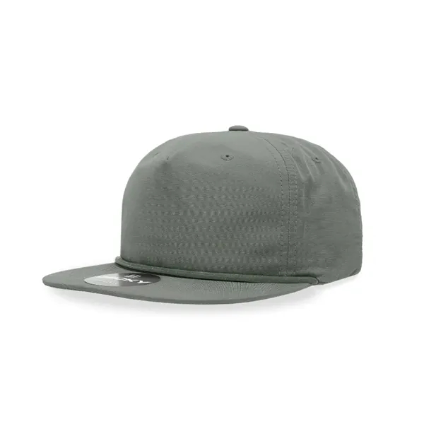 5-panel soft-structured rope cap with flat bill, UPF 50+, water repellent,... from ASI 72657 Active Life Promo