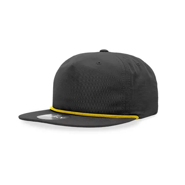 5-panel soft-structured rope cap with flat bill, UPF 50+, water repellent,... from ASI 72657 Active Life Promo