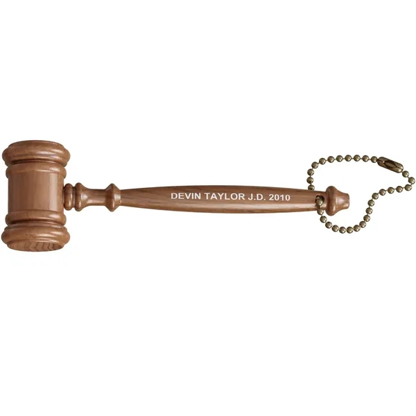 3 1/2" Novelty Gavel Keychain.... from ASI 56020 The Gavel Company / The Gavel Company