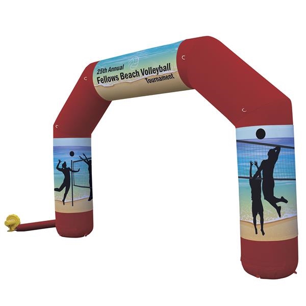 Create a grand entrance with an inflatable archway. The Jumbo Arch... from ASI 87188 Showdown Displays