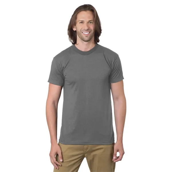 Bayside adult T-shirt with open-end yarn, a full cut, shoulder-to-shoulder taping,... from ASI 34063 alphabroder