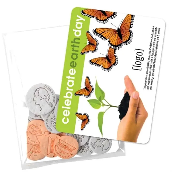 Seed Paper Coin pack, 10 coins.... from ASI 40646 Bloomin Promotions / Bloomin' Promotions™