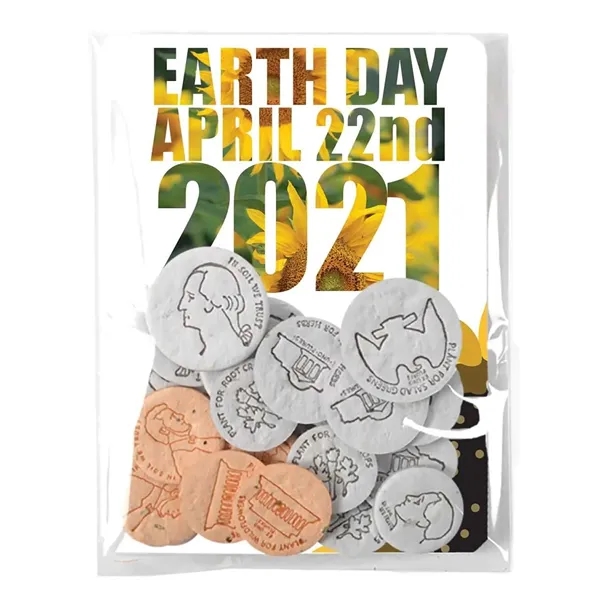 Seed Paper Coin pack, 10 coins.... from ASI 40646 Bloomin Promotions / Bloomin' Promotions™