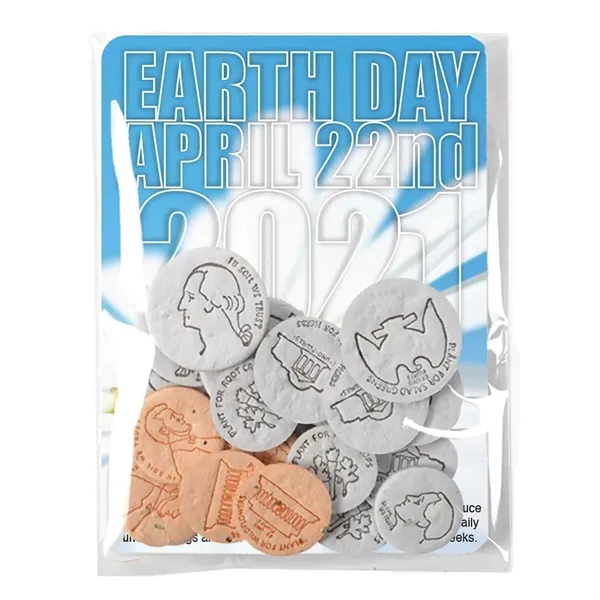 Seed Paper Coin pack, 10 coins.... from ASI 40646 Bloomin Promotions / Bloomin' Promotions™